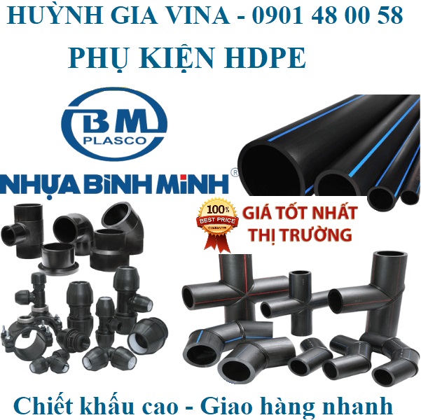 PHỤ KIỆN ỐNG HDPE BÌNH MINH