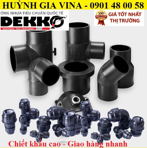 PHỤ KIỆN ỐNG HDPE DEKKO
