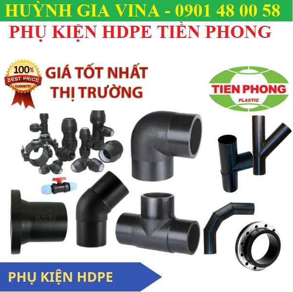 PHỤ KIỆN ỐNG HDPE TIỀN PHONG